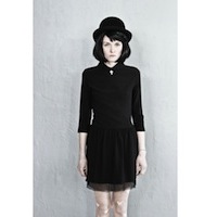 Black dress with the little cross. | must have | Fashion House IVANOVA - designer clothes