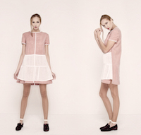 "Dusty pink" dress A-silhouette. | must have | Fashion House IVANOVA - designer clothes