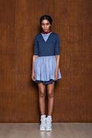 Blue mini dress. | must have | Fashion House IVANOVA - designer clothes
