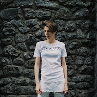 T-shirt with lace. | must have | Fashion House IVANOVA - designer clothes