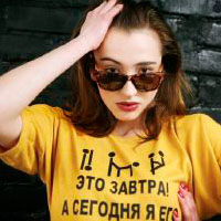 T-shirt "About" | designer t-shirts | Fashion House IVANOVA - designer clothes