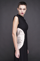 Black long dress | must have | Fashion House IVANOVA - designer clothes